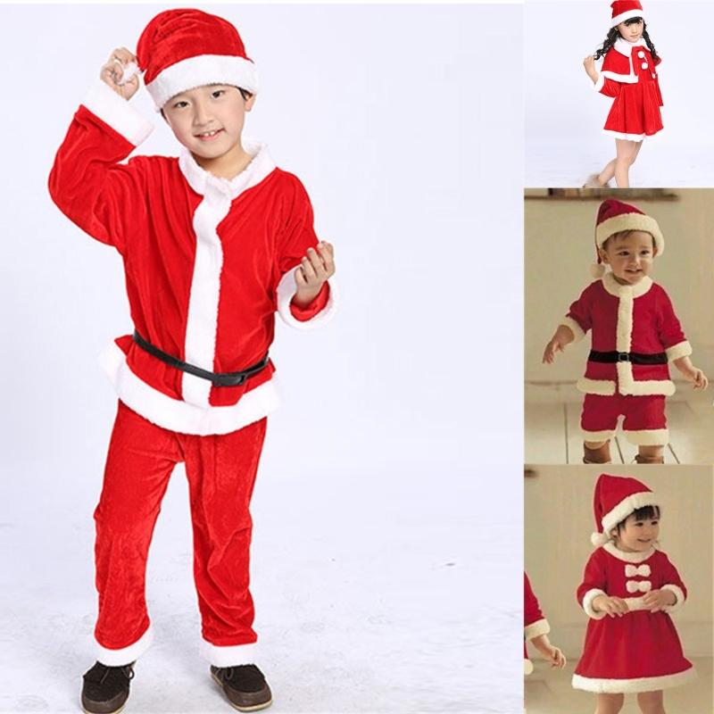 Santa Clauses Costume Santa Suit Christmas Santa Dressing Up Costume Accessories