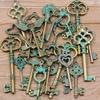 10 Farben DIY Steampunk Schlüsselanhänger Charms – Zufällig 30g, 50g, 100g Legierungs-Schmuckzubehör