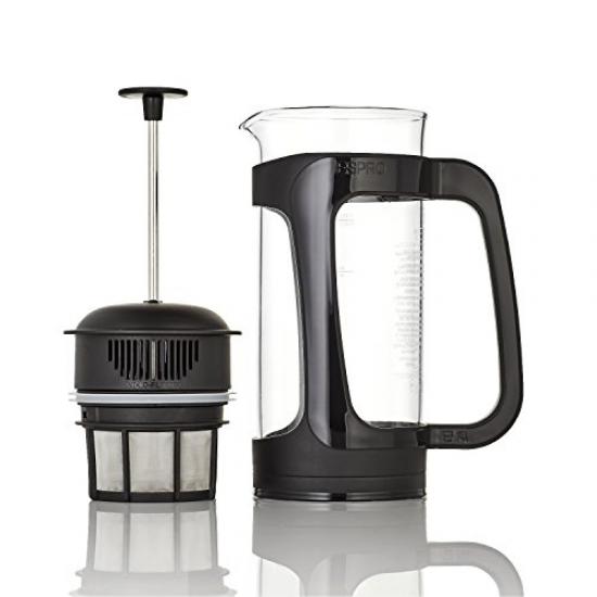 Buy Espro French Press P3 with Coffee Filter, Glass, Black, 1 L at