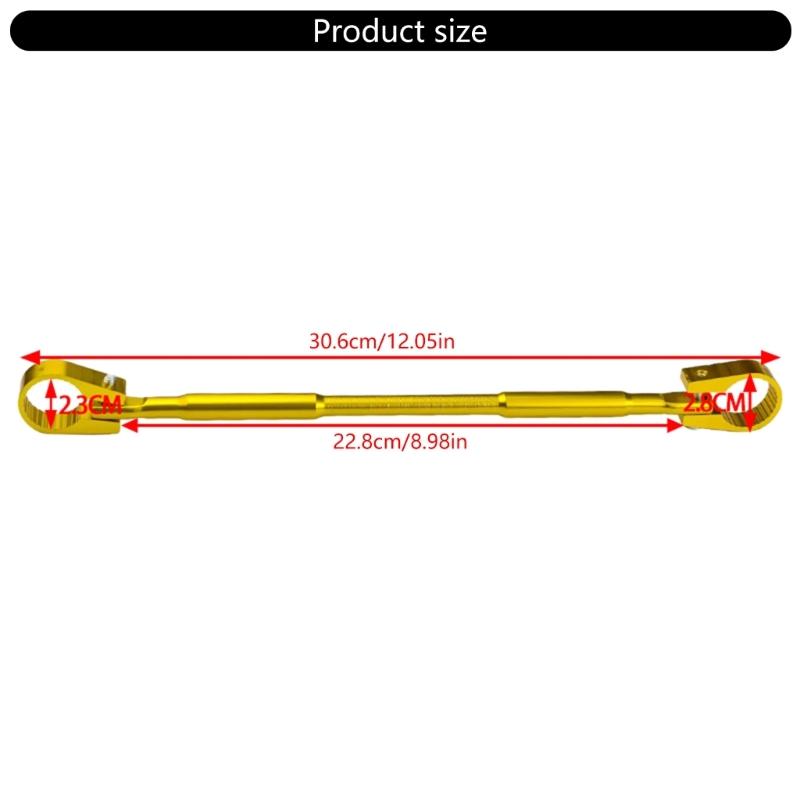 Lenkerverstrebung Lenkerstrebe Motorrad Balance Lenker Universal Verstärkungshebelstange Motorrad Balancebalken Lenkerstrebe