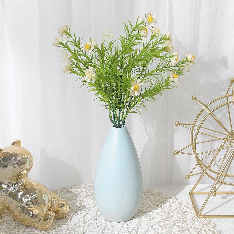 15Head Artificial Daisy Bouquet Living Room Dining Table Decoration Room Decoration Bridal Wedding Decor Party Festival Accessor