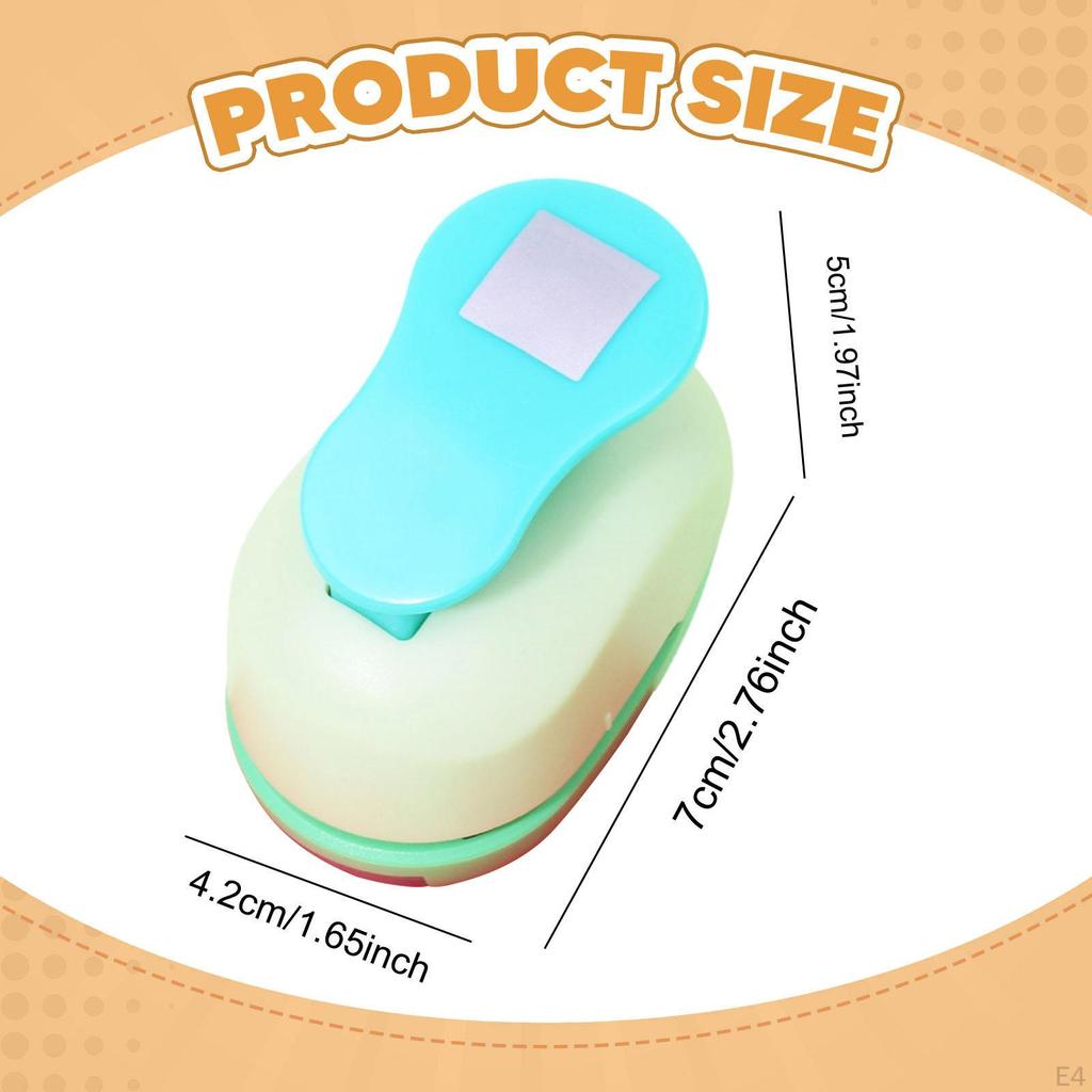 Children&#39;s Stamp Shape Punch, Lever Mechanism, DIY Craft Decorations, Embossing Tool,