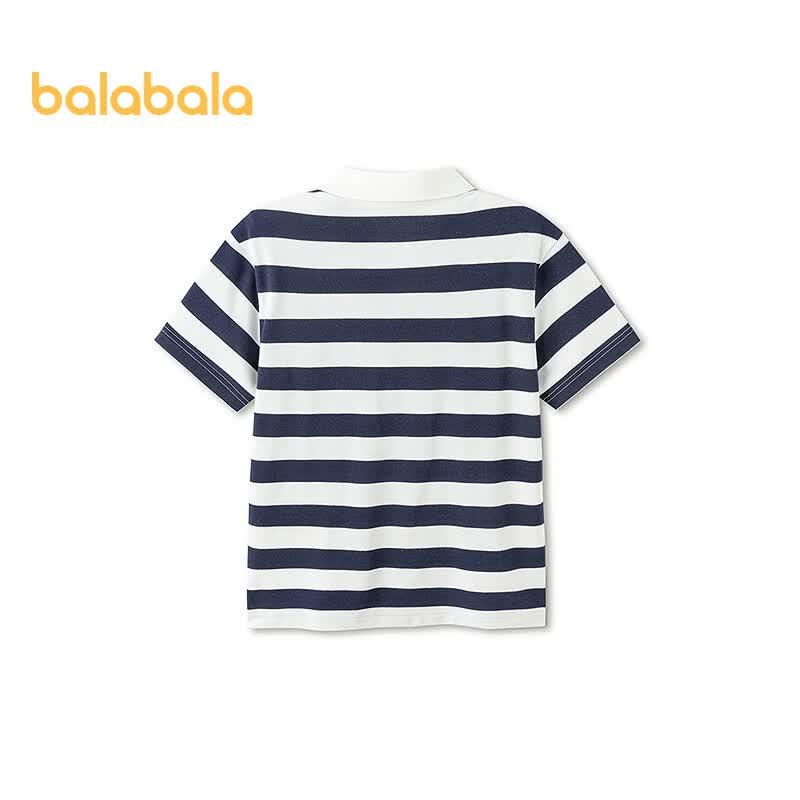 Balabala Boys' Short Sleeve Cooling Polo T-Shirt