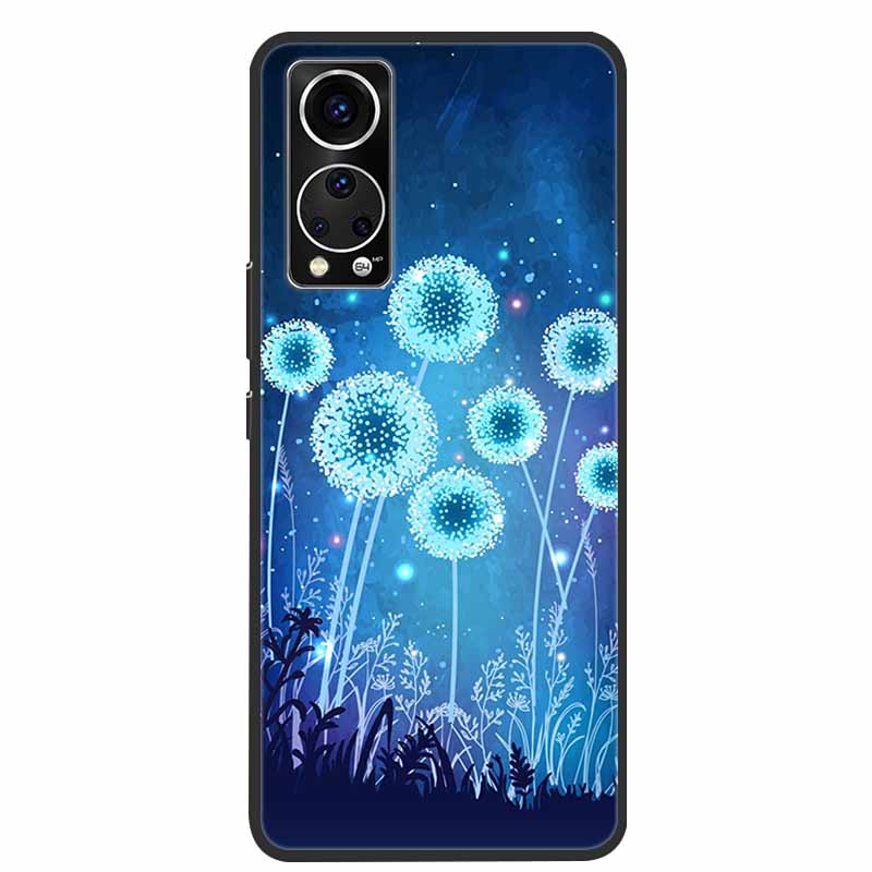 Für ZTE Axon 30 Handyhülle Cover Cooler Wolf Löwe Tiger Schwarzes Silikon Weiche Hülle Für ZTE Axon 30 Rückabdeckung Hülle Axon30 5G Hülle