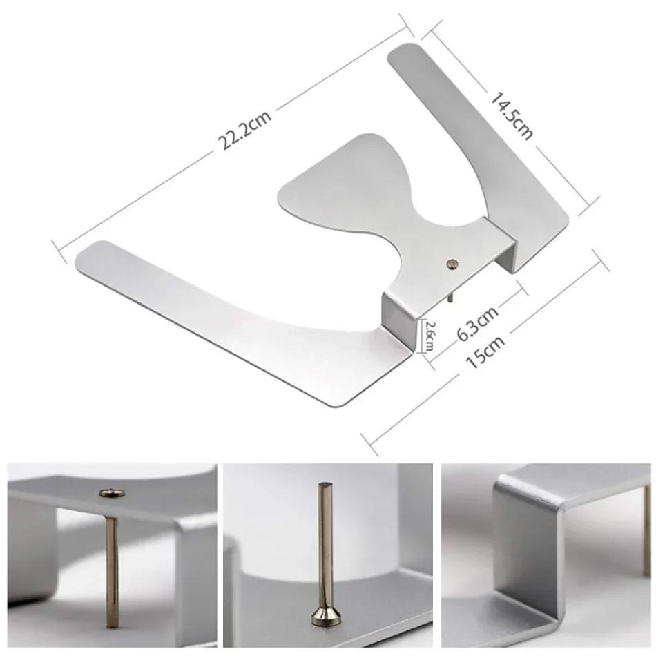 Nigf Dental Orthodontic 3D Occlusal Maxillary Casting Jaw Fox Plane Plate Complete Denture Aluminum Alloy