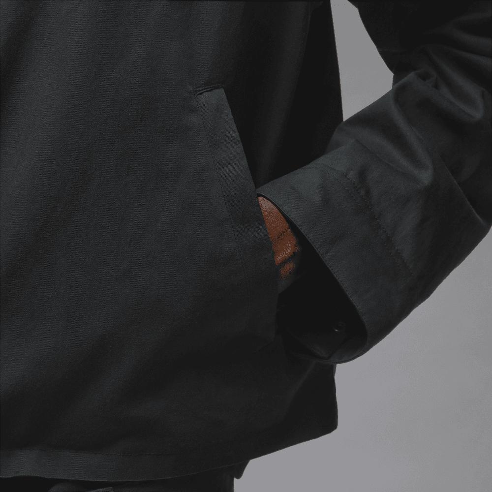 Air Jordan x Nigel Sylvester Bike Jacket Black Unisex Outerwear HQ1731-010