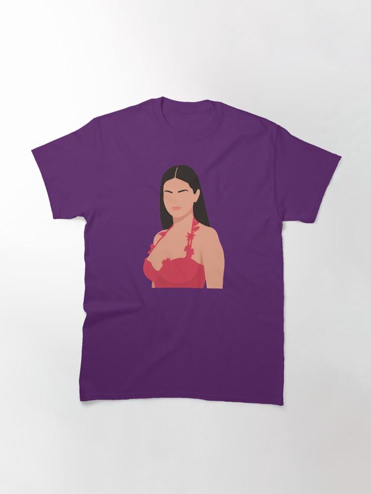 T-shirt Classica con Illustrazione Lineless di Selena Gomez