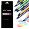 12-Color Pencils for Kids & Students - DIY Diary, Graffiti, Drawing & Coloring