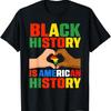 Schwarze Geschichte ist amerikanisch patriotisch afrikanisch T-Shirt