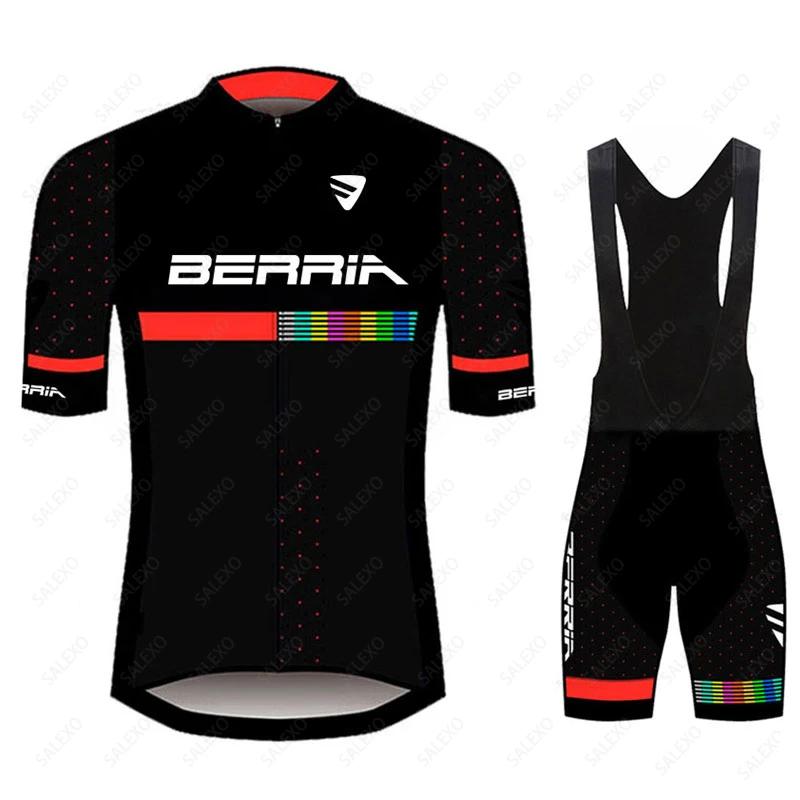 

2026 Summer Breathable Cycling Suit Set Men Ropa Ciclismo Clothing Road Bike Shirts Suit Bicycle Bib Shorts MTB Sportsear Maillot Culotte S