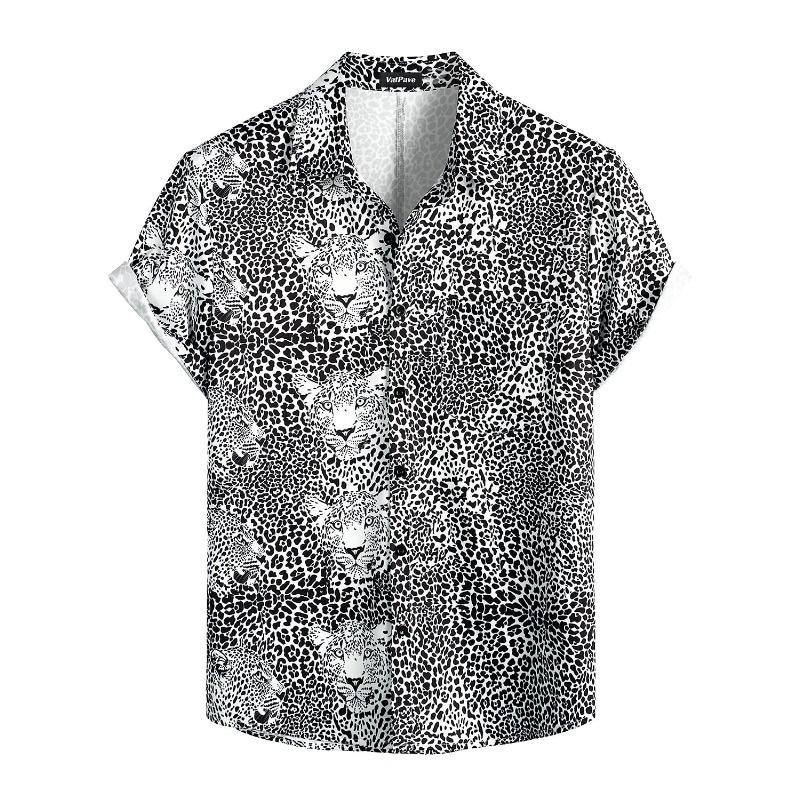 Summer Men's Vocation Lapel Camisa 3d Printed Casual Breathable Hawaiian Shirts Fashion Men Women Tops Beach Short Sleeve Blouse
