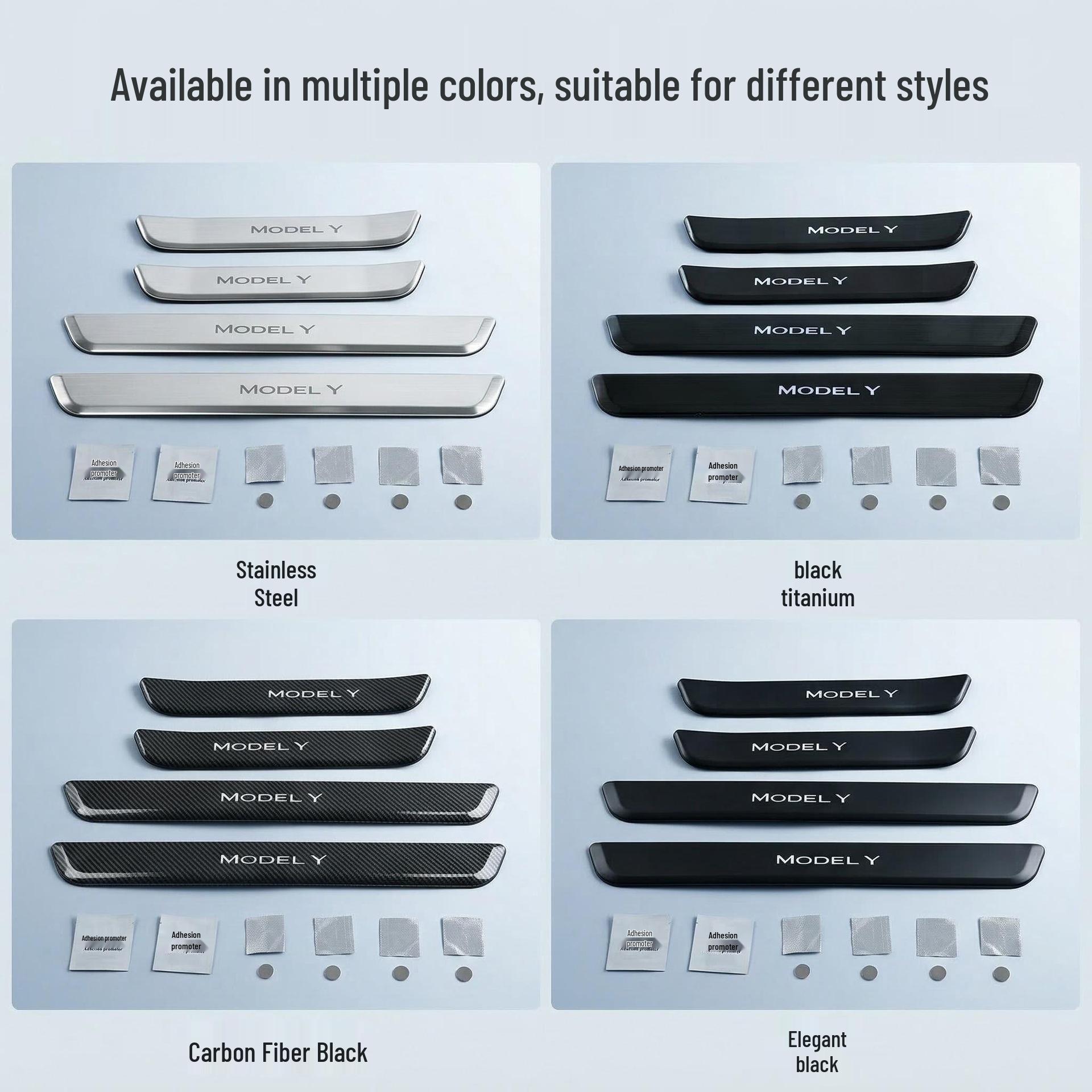 Tesla Model 3/Y LED Magnetic Door Sill Illuminated Welcome Pedal Model 3