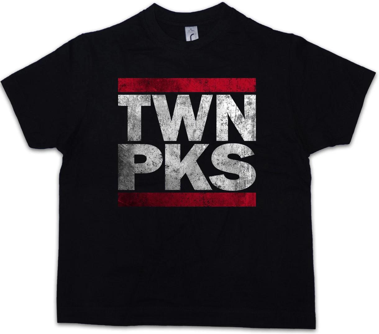 TWN PKS Kids Boys kids boys T-Shirt Run Twin Letters DMC Peaks Fun Shirt Dale Bartholomew 100