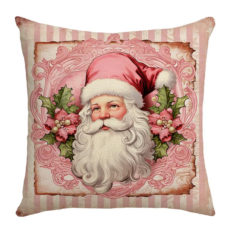 

Чехол для подушки из льна с принтом для домашнего дивана Чехол для подушки Чехол для подушки 45*45cm JYM478-9