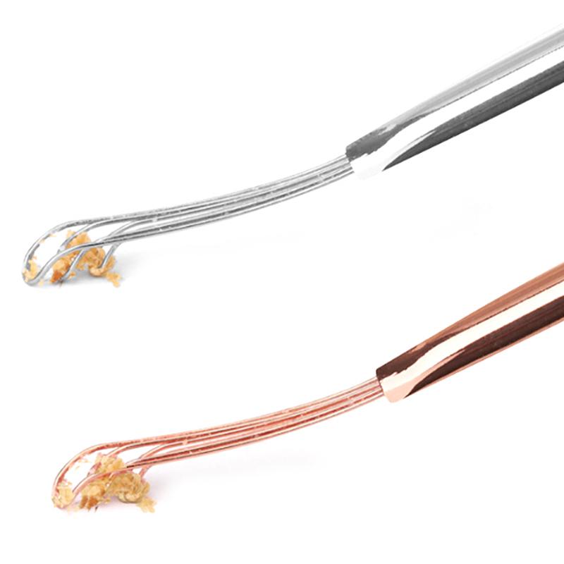 Stahl Dig Ohrkürette Werkzeuge Graben Ohrlöffel Reiniger Ohrlöffel Ohrreinigungswerkzeug