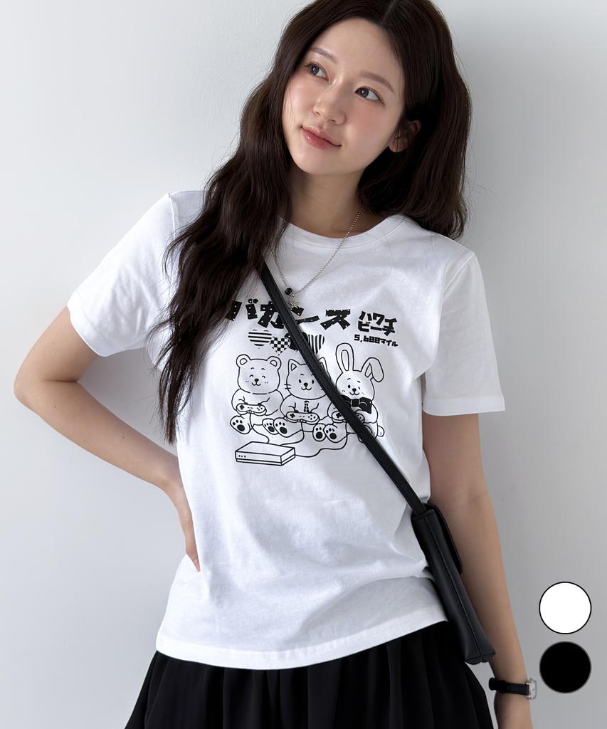 NTBC Gaming Friends Graphic Short Sleeve T-Shirt_2 Colors