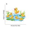 One Duck Toilet Sticker, a Plastic Bathroom Accessory Featuring a Playful Duck Design Suitable for Everyone