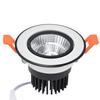 3.3in 7W COB LED Downlight 6000K 100‑264V Adjustable Downlight Embedded Ceiling Light for Bedroom