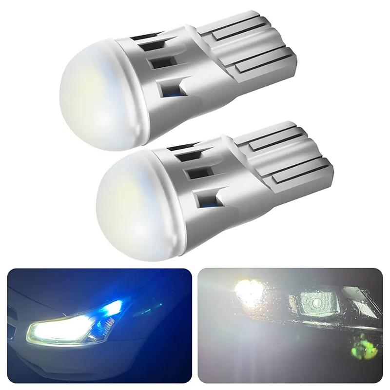 

2Pcs Led Bulb Canbus T10 3030 1000Lm License Plate Lamp 12V 7500K Car Interior Lights Led Chips Signal Light Onesize