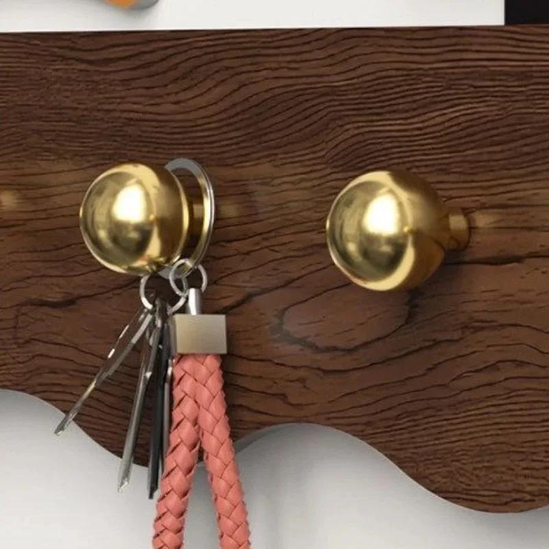 Creative Behind Door Wall Clothes Hanger Cartoon Style Garment Hook Entryway Storage Rack Wall Creative Key Hat Garment Organize
