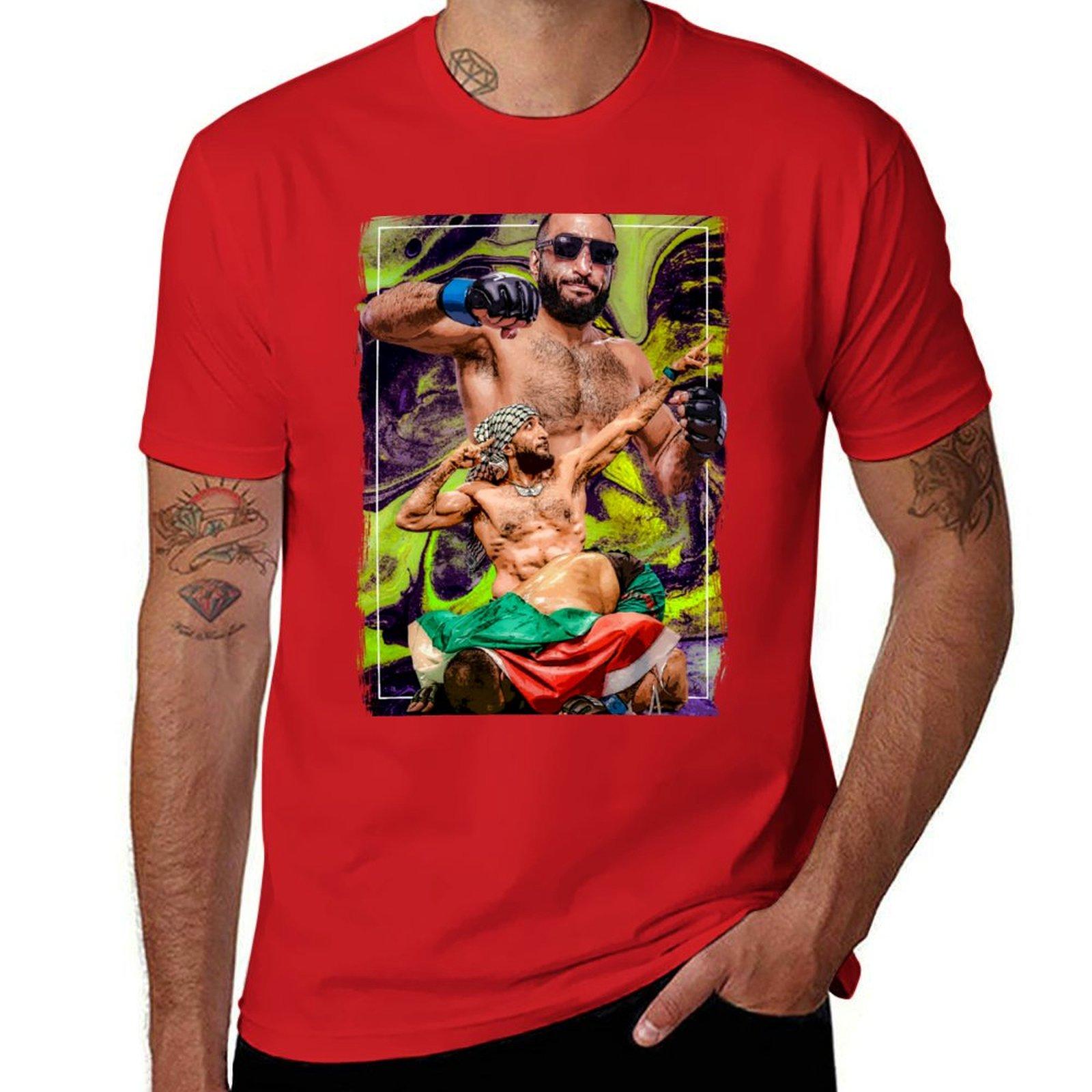 Belal Muhammad T-Shirt vintage anime shirt plain designer t shirt men S