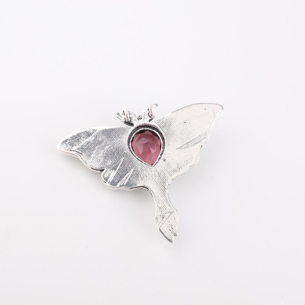 Rhodolite Gemstone 925 Sterling Silver Women Jewelry Pendant  1.2" Gift For Her CP-31-4