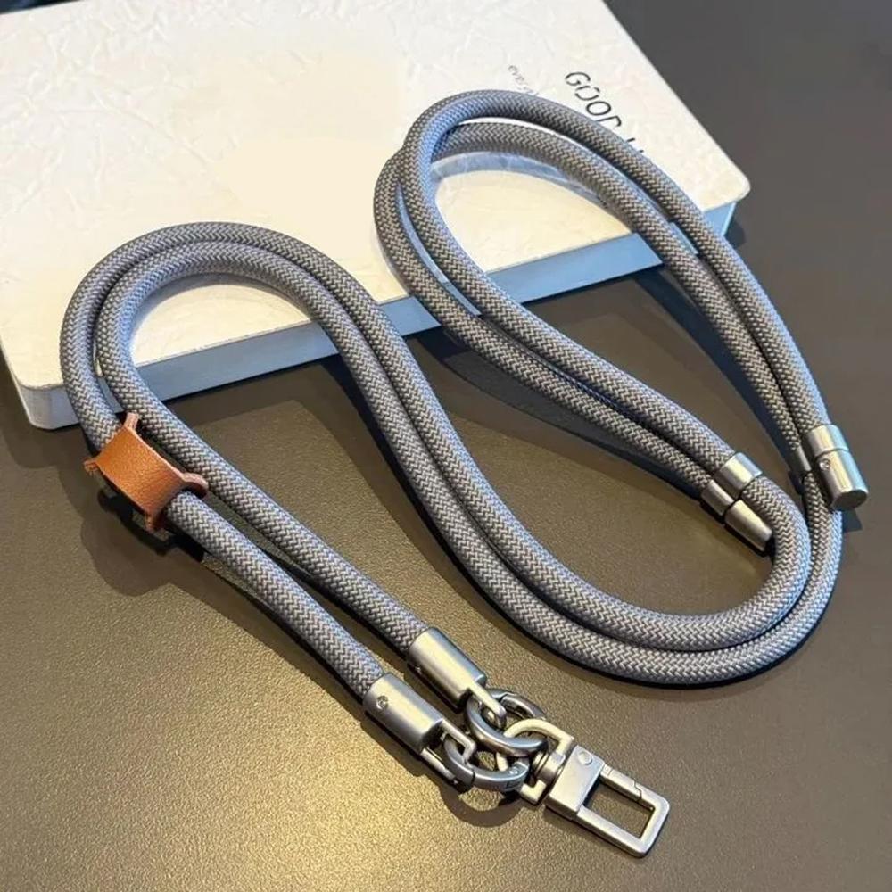 Nouvelle Longue Lanière Universelle Réglable pour Téléphone Portable, Sangle d'Épaule et de Cou, Corde de Suspension Durable Anti-Perte pour iPhone Xiaomi