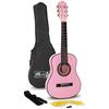 Guitare Classique - Music Alley - MA-51 - Taille 1/2 - Couleur Rose - Housse Incluse