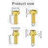 2Pcs Titanium Alloys Hexagon Socket Head Bolts Screws Bottle Cage Holder Bolts for Bike Bicycles Water Bottle Bracket