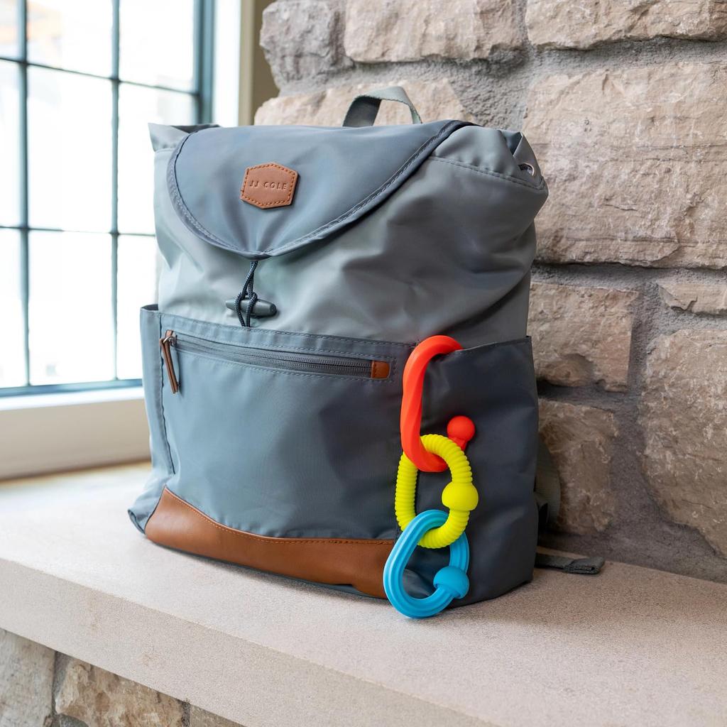 Fat Brain Toys Plip Grips Baby Spielzeug Fidget Spielzeug Plip Grips 3 Stück Authentisch FA489-1