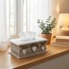 Thickened Tissue Holder Moisture-proof Napkin Storage Container Modern Facial Tissue Case  Office