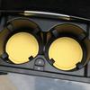 2pcs Car Rhinestone Cup Holder Beverage Mat Interior Anti Slip Mat Round Durable Cup Mat Car Accessories