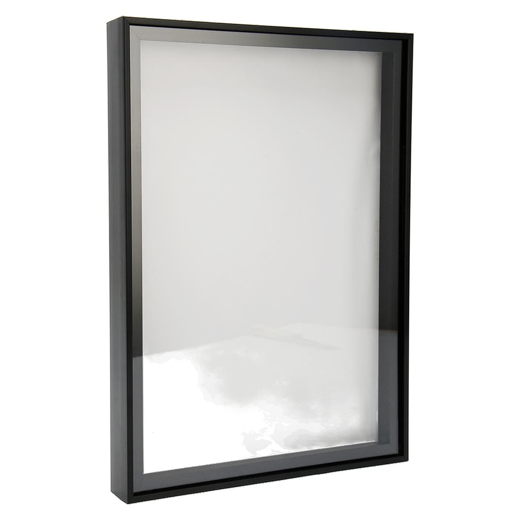 Picture Frame with Bracket Easy to Disassemble Plastic Decorative Photo Frame for Dried Flowers Shells