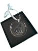 Jagdterrier - Crystal Bauble with a Photo, Dog Photo In Crystal, Personalized Christmas Tree Ornament by Art-Dog Brand