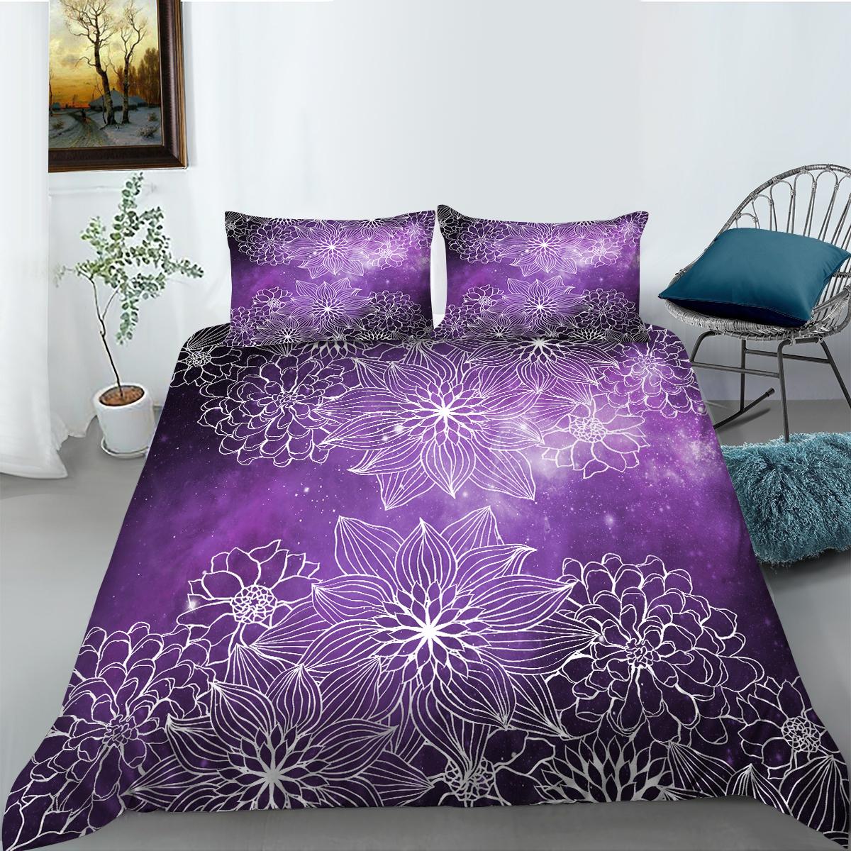 

Комплект постельного белья с цифровой печатью на 3D-принтере, спальня, домашнее постельное белье, пододеяльники, наволочки, 2/3 предмета, домашнее украшение, мягкая микрофибра Baby 100x135cm