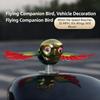 Fliegender Vogel Auto Ornament Motorrad Exklusives Modell Schwingende Flügel Bewegung Deko für Armaturenbrett Kreatives Autozubehör