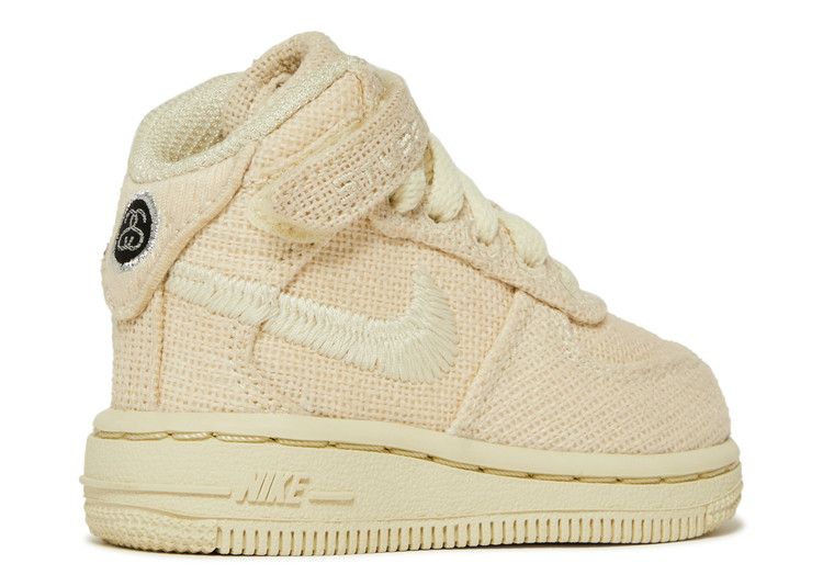 Stussy X Nike Air Force 1 Mid TD 'Fossil'