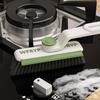 3 In 1 Rotating Crevice Brush Kitchen Toilet Stove Sink Scrubbing Cleaning Tool Hard-Bristled Brush for Stiff Angled Bristles