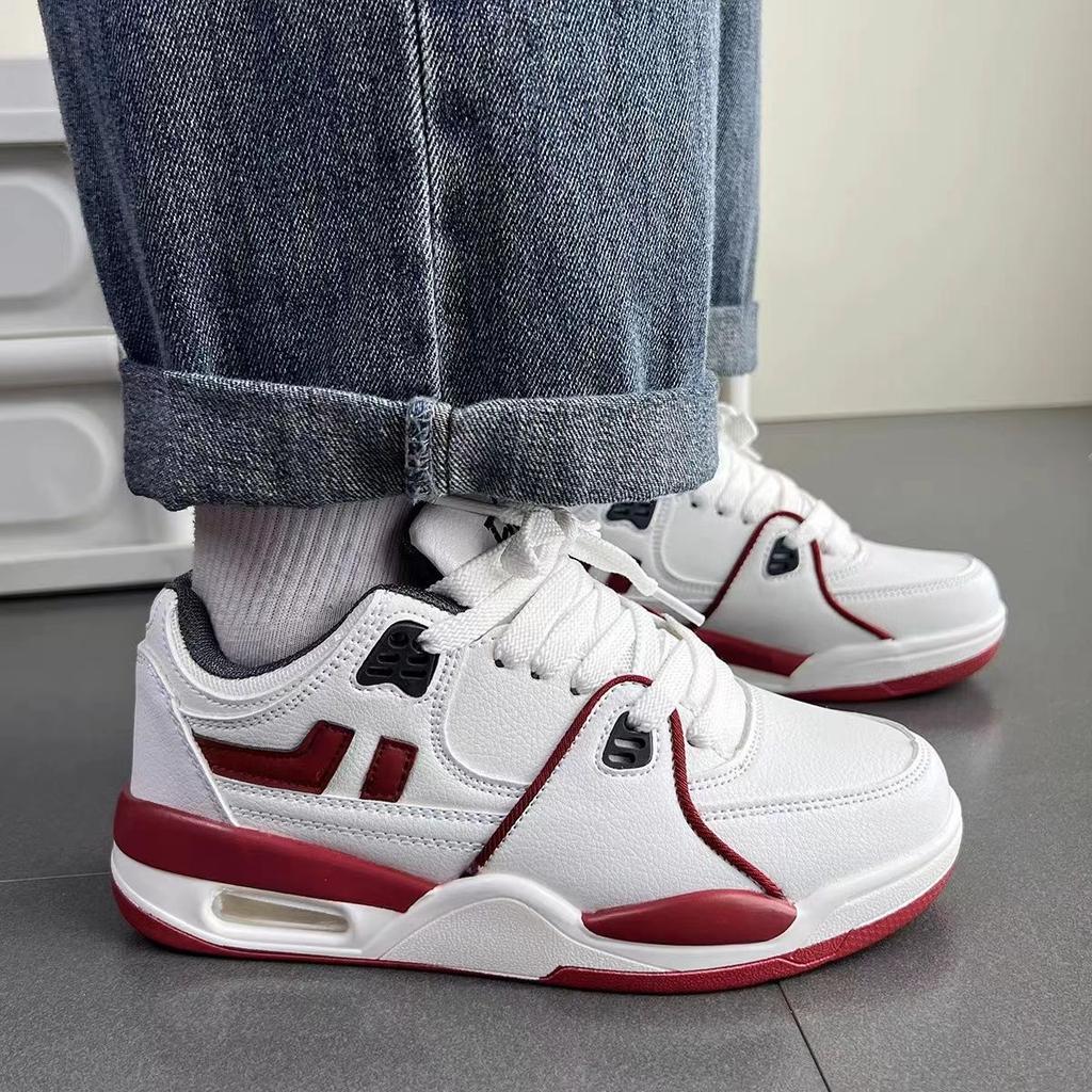 Air cushion shoes women's 2025 new autumn breathable and deodorant white shoes women's thick-soled heightening and shock-absorbing sports shoes