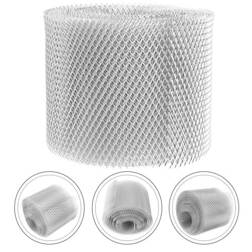 LEDMOMO Gutter Cover, Gutter Net, Downspout Guard, Drain Filter, Rain Gutter, Leaf Cover, Aluminum Gutter Guard, Leaf Protection Net, Garbage Preventi