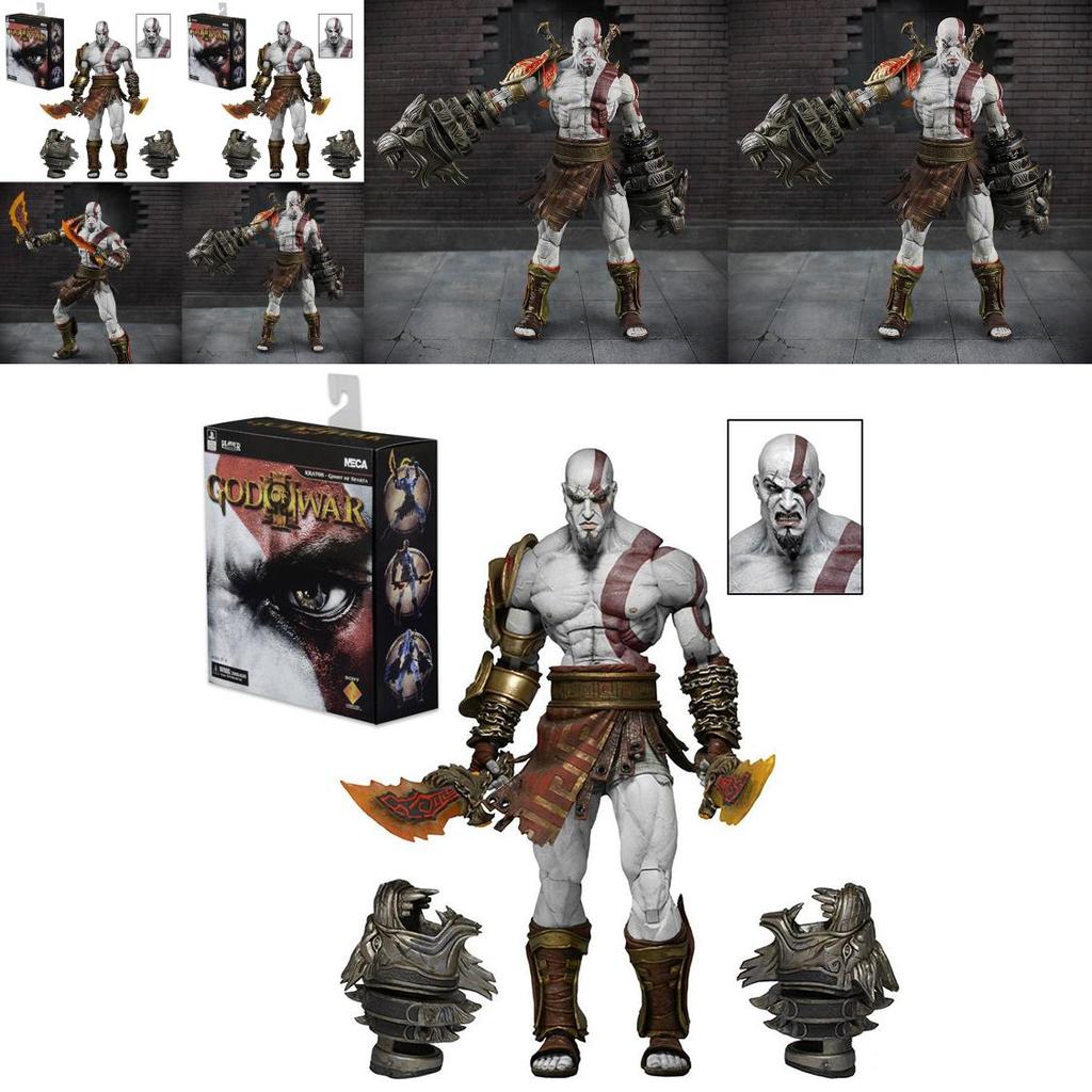 Neca God Of War 3 Kratos Action Figure 7 Inch Highly Detailed Pvc Collectible Model