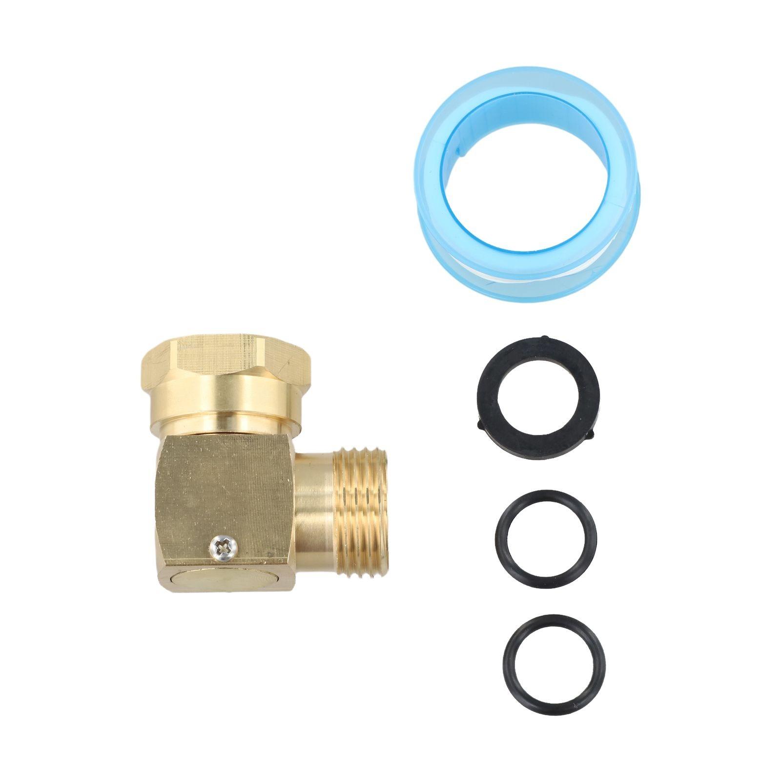 

Degree Garden Hose Swivel Elbow Connector Solid Brass Number Of Pieces