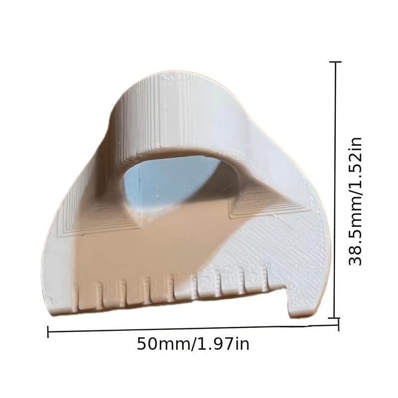 Easy-Grip 3D Printed Sewing Tool for Beginners & Seniors - 3mm,4mm Spacing Plastic Hand Sewing Aid, Prevents Skipping Stitches