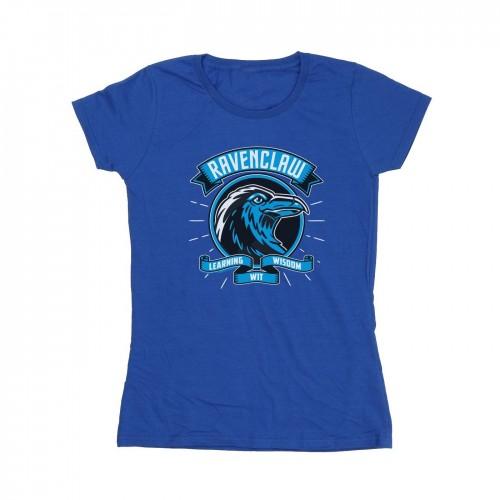 

Harry Potter Womens/Ladies Ravenclaw Toon Crest Cotton T-Shirt XXL білий