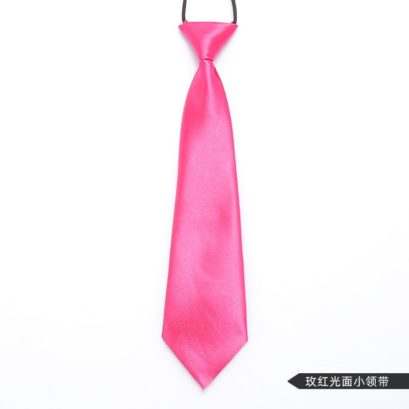 Krawaty Dziecięce Chłopcy i Dziewczynki Mundurki Szkolne Podstawowe Przedszkole Koszule Formalne Bez Jednolitego Koloru Występy Małe Krawaty