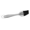 Stainless Steel Handle Silicone Head Basting Barbecue Oil Brush BBQ Roasting Tool (30cm)