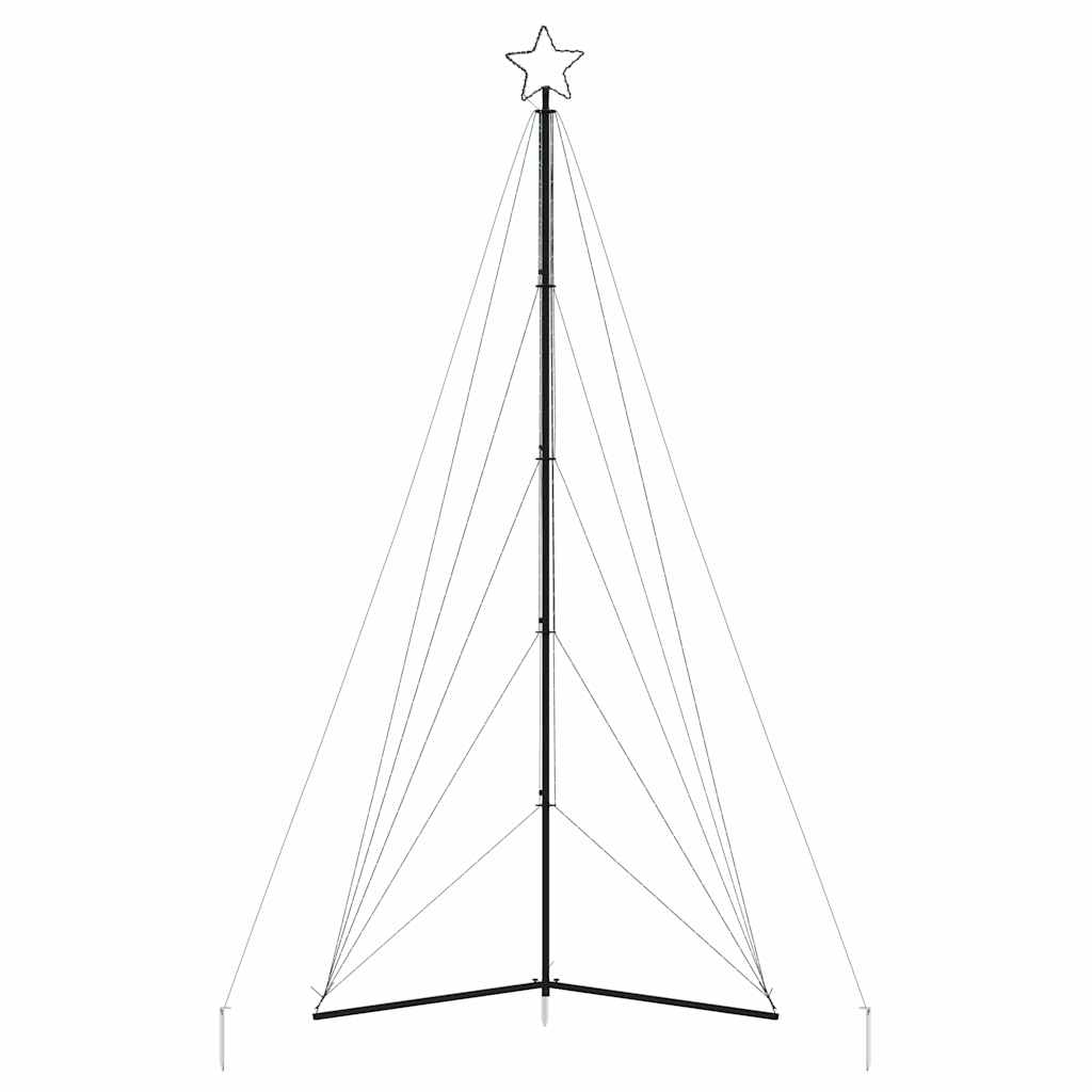 LED Christmas Tree 615 Warm White LEDs 404.5 cm