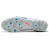 Puma King Ultimate Comfortable Lightweight Mg Artificial Grass Football Shoes Men Football Shoes White Blue 107868-02