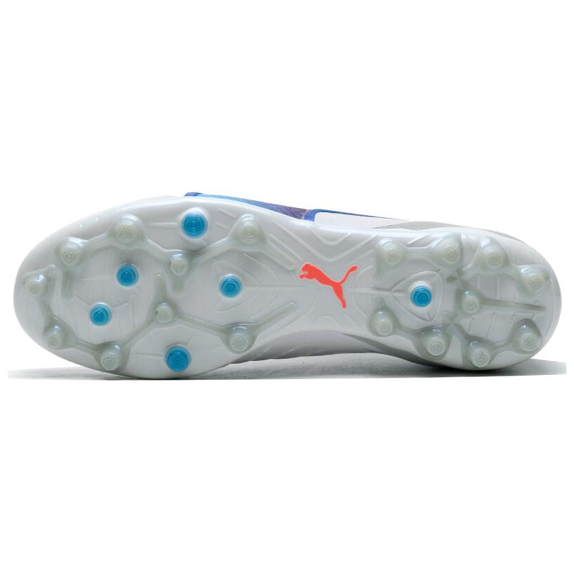 

New PUMA King Ultimate MG Multi Ground Artificial Ground Soccer Shoes Men s White Blue 107868-02 40