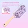 Detangling HairBrush Scalp Massaging Scalp Anti-static Hollow Out Hair Brush Wet Dry Dual Purpose Comb Salon Styling Hair Tools